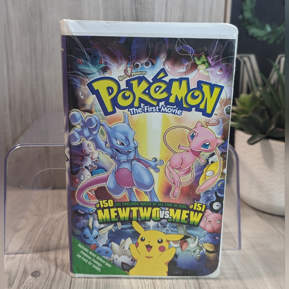 POKEMON Y2K VHS Tape Movie Vintage